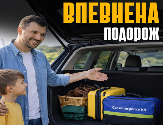 Інтернет Магазин Склад Акція Ціна Знижка: Аварійний набір автомобіліста