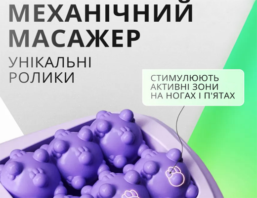 Магазин Склад Купити Онлайн: Акупунктурний роликовий масажер для ніг