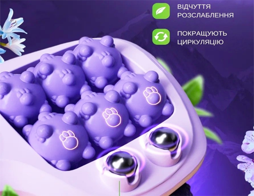 Купити онлайн: Акупунктурний роликовий масажер для ніг