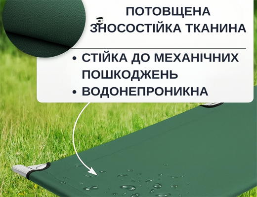 Купити онлайн товари по цінам зі знижкою: Туристичне ліжко розкладушка