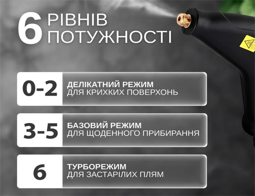 Купити онлайн товари по цінам зі знижкою: Універсальний пароочисник високого тиску
