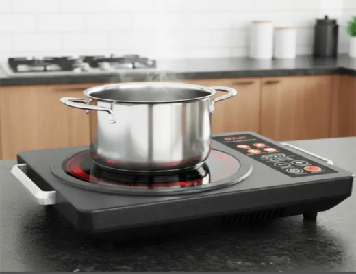 Купити онлайн НОУ-ХАУ: Електроплитка Infrared Cooker з однією конфоркою для дому, дачі та кухні