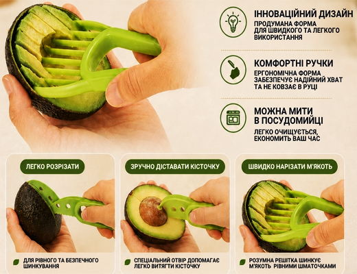Купити онлайн НОУ-ХАУ: Набір кухонних інструментів для фруктів